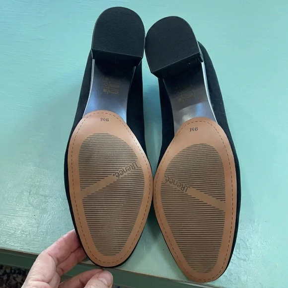 J. Renee Ballanca block heel pumps, patent & suede. Black NWOT women’s size 9 - Picture 10 of 14